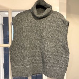 NWT - gray sweater vest 3x